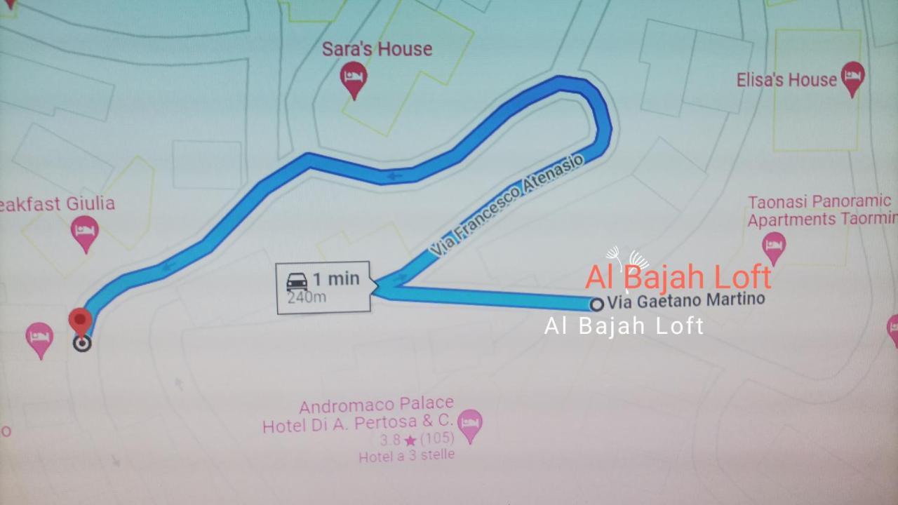 Al Bajah Loft Monovano Con Requisiti Hotel Taormina Eksteriør billede