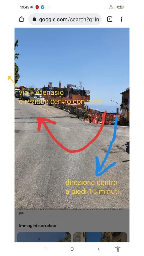 Al Bajah Loft Monovano Con Requisiti Hotel Taormina Eksteriør billede